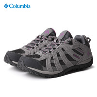哥伦比亚Columbia户外运动女鞋防水牛皮登山徒步鞋