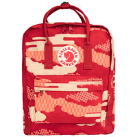 FJÄLLRÄVEN 北极狐 OUTDOOR KankenFamily Kanken Classic系列 中性双肩包 23510-320B 红色/祥云 16L
