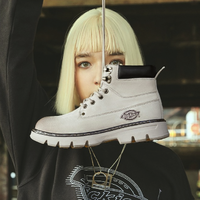 京东PLUS会员：Dickies 帝客 204W50LXS87 女款高帮英伦风户外工装靴