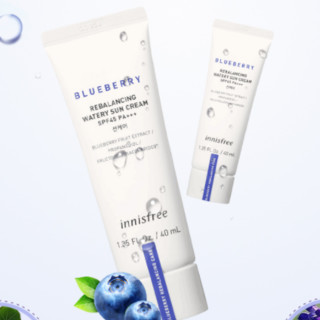 innisfree 悦诗风吟 蓝莓平衡系列防晒霜套装