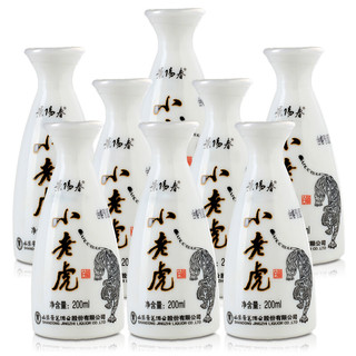 景芝 景阳春 小老虎 52%vol 浓香型白酒 200ml*18瓶 整箱装