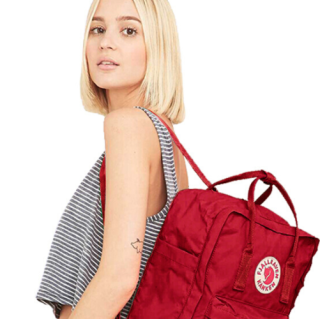 FJÄLLRÄVEN 北极狐 Kanken Classic系列 男女款休闲双肩背包 23510 326 公牛红 16L