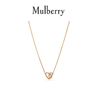 Mulberry/玛珀利2020秋冬新款Knot 心形项链QN2302（金色）
