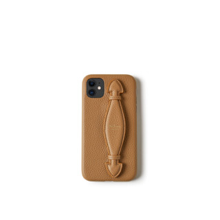 Mulberry/玛珀利2021春夏新款iPhone 11 牛皮手机保护壳 RL6308（浅棕色）