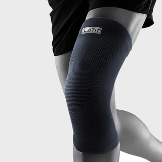 LATIT(运动) 中性针织运动护膝 JDzz13 两只装 黑色