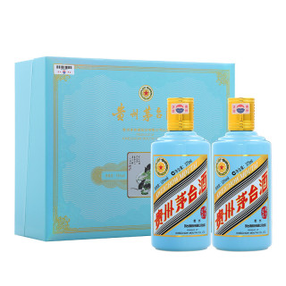 moutai 茅台 生肖纪念酒 庚子鼠年 53%vol 酱香型白酒 375ml*2瓶 礼盒