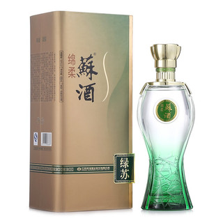 双沟 苏酒 绿苏 52%vol 浓香型白酒 480ml 单瓶装