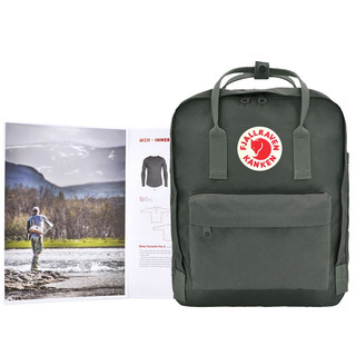 FJÄLLRÄVEN 北极狐 OUTDOOR KankenFamily Kanken Classic系列 中性双肩包 23510-662 森林灰 16L