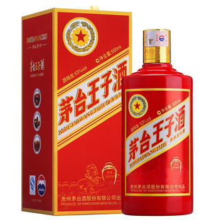 MOUTAI 茅台 王子酒 传承2000 53%vol 酱香型白酒 500ml 单瓶装