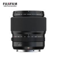 新品发售：FUJIFILM 富士 GF80mm F1.7 R WR 中画幅标准定焦镜头 