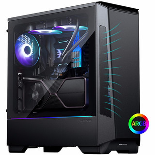 PHANTEKS 追风者 P418X RGB ATX机箱 玻璃侧透