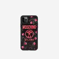 MOSCHINO/莫斯奇诺 21春夏 女士  iPhone 11 Pro Max手机保护壳（黑色2888）