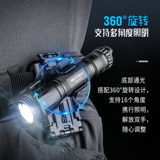 NEXTORCH纳丽德V51战术快拔电筒套360度旋转可锁定腰部便携通用夹 V51