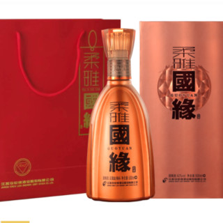 移动端、京东百亿补贴：今世缘 国缘柔雅 42度 柔雅型白酒 500ml*4