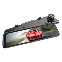 Lenovo 聯想 行車記錄儀12英寸全屏觸控流媒體后視鏡高清夜視前攝大鏡頭升級版