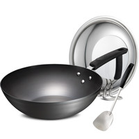 ASD 爱仕达 LX8330E 炒锅(30cm、无涂层、铁)