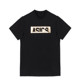 ASICS 亚瑟士 男子运动T恤 2031B376-002 黑色 L