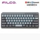 斐尔可（FILCO）迷你啦机械键盘MINILA-R 办公键盘 原厂cherry樱桃轴便携游戏键盘 双模键天空灰 红轴
