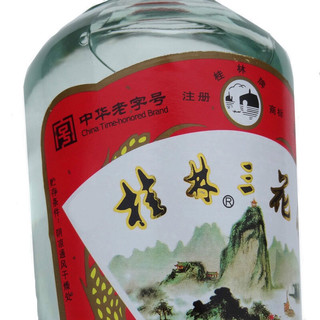 GUILIN SANHUA 桂林三花 玻瓶 52%vol 米香型白酒 480ml 单瓶装