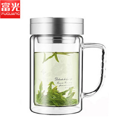 Fuguang 富光 双层玻璃泡茶杯 320ML