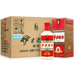 伊力特 酒厂直供旗舰店！酒厂直供 52度曲精制500ml*6 浓香型白酒新疆名酒