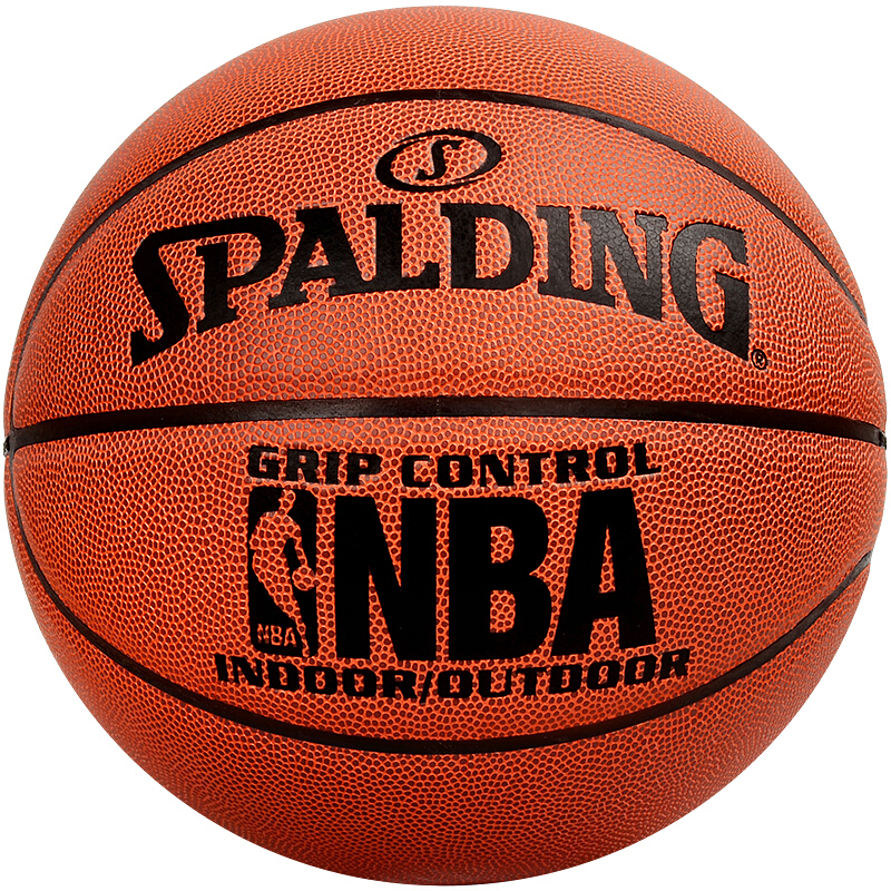 SPALDING 斯伯丁 NBA比赛用球系列 PU篮球 74-604Y 桔色 7号/标准