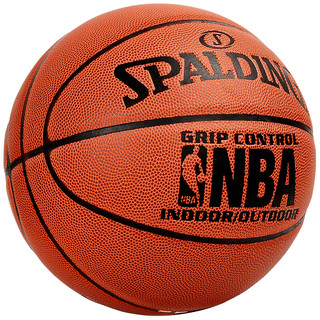 SPALDING 斯伯丁 NBA比赛用球系列 PU篮球 74-604Y 桔色 7号/标准