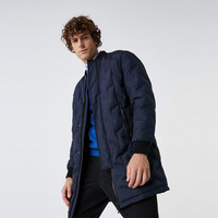 90%鸭绒男士中长款羽绒服S|419312516 XXL 海军蓝ELECTRIC BLUE