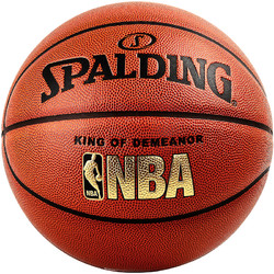 SPALDING 斯伯丁 NBA比赛用球系列 PU篮球 76-167Y 橘色 7号/标准