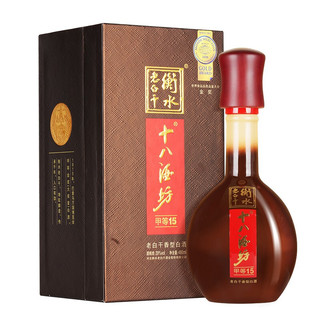 衡水老白干 十八酒坊 甲等15 39%vol 老白干香型白酒 480ml 单瓶装