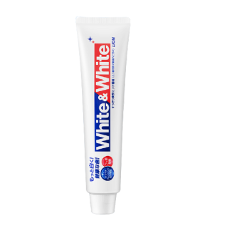 LION 狮王 WHITE&WHITE美白牙膏