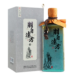 孔府家酒 朋自远方 6 52%vol 浓香型白酒 500ml 单瓶装