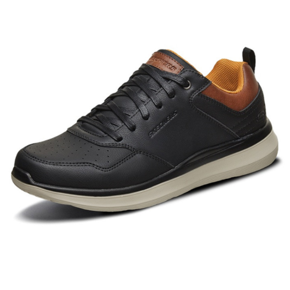 skechers 斯凯奇 66439 男士低帮休闲皮鞋 *2件