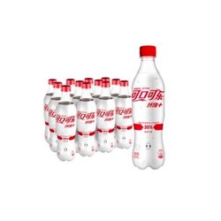 Coca-Cola 可口可乐 纤维+ 碳酸饮料 500ml*12瓶 