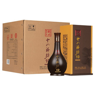 衡水老白干 十八酒坊 陶藏10 38.8%vol 老白干香型白酒 480ml*4瓶 整箱装