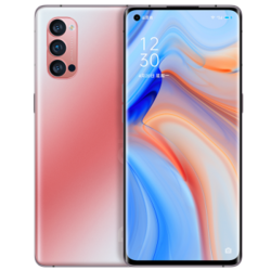 OPPO Reno4 Pro5G新品手机65W超级闪充轻薄拍照 晶钻红12GB+256GB 超值套装