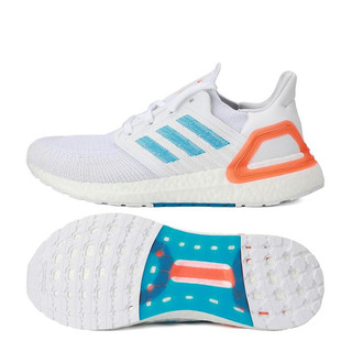 adidas 阿迪达斯  Ultra Boost 2020 男子跑鞋 FY3458 白蓝橙 39