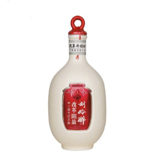 刘伶醉 改革开放 四十周年纪念酒 60%vol 浓香型白酒 500ml 单瓶装
