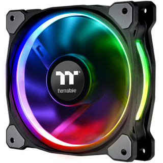 Tt（Thermaltake）Riing Plus H12 LED RGB 机箱风扇散热器
