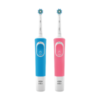 Oral-B 欧乐-B  D100 电动牙刷套装 蓝色 粉色
