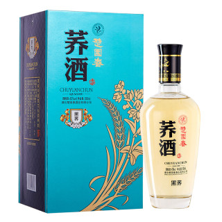 商品楚园春黑荞43vol白酒