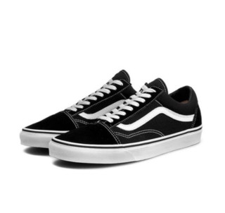 VANS 范斯 经典系列 OLD SKOOL 中性运动板鞋 VN0D3HY28 黑/白 36