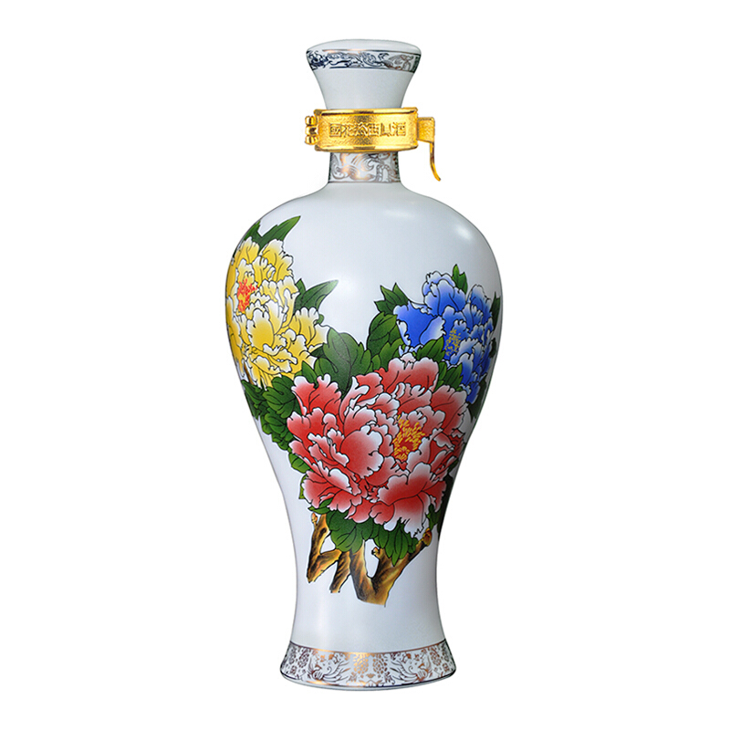国花瓷西凤酒10年凤香型白酒45度500ml