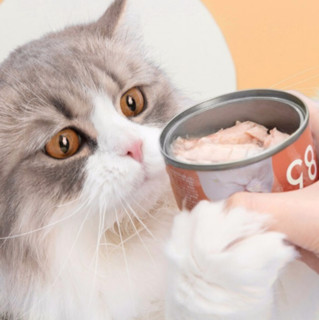FURRYTAIL 尾巴生活 85成猫幼猫白肉猫零食罐营养猫罐头24罐鸡肉金枪鱼虾鱼肉