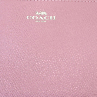 COACH 蔻驰 Corner Zip系列 女士牛皮零钱包 F58032 SVQU 粉色