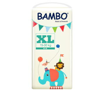 Bambo 班博 游乐园系列 纸尿裤 XL44片