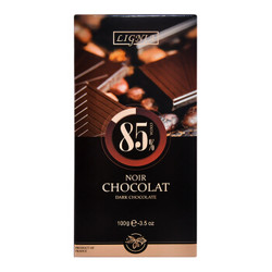 法国利妮雅85%黑巧克力特醇100g*3+印尼tango咔咔脆金罐装325g+红豆薏米饼干450g +凑单品