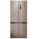Midea 美的 慧鲜系列495升变频一级能效十字双开门家用冰箱智能家电风冷无霜BCD-495WSPZM(E)