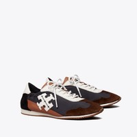 TORY BURCH 汤丽柏琦 Tory Sneaker 女子休闲运动鞋 75098-985 蓝褐色 35