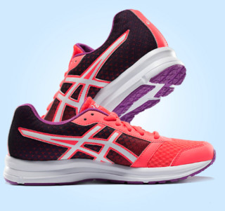 ASICS 亚瑟士 Patriot 8 女子跑鞋 T669N-2001 粉色/白色/淡紫色 37.5